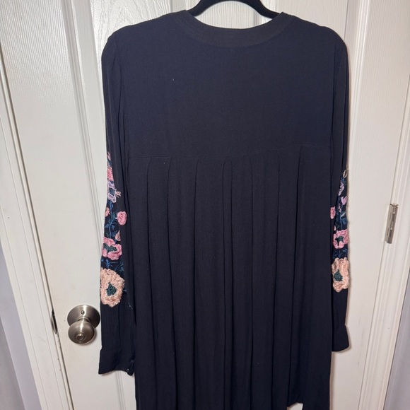 Free People Mia Floral Embroidered Long Sleeve Dress - Picture 9 of 12